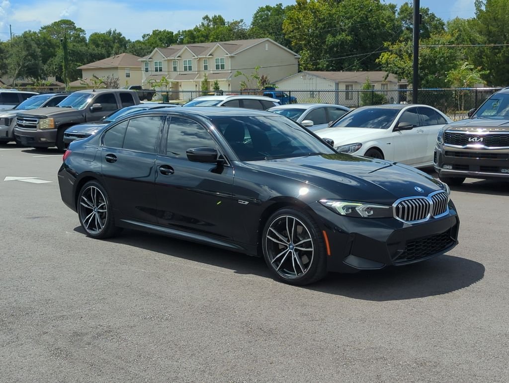 Used 2023 Black BMW 330e iPerformance image 9
