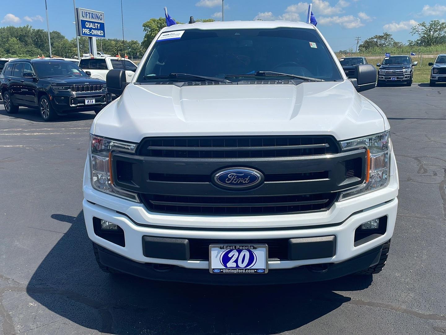 Certified Used 2020 Oxford White Ford XLT image 10