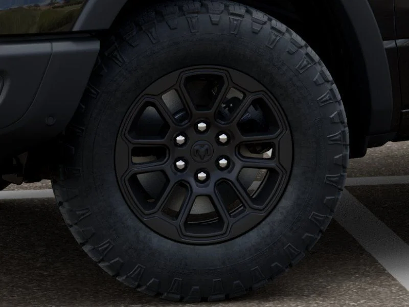 New 2026 Diamond Black Crystal Pearl-Coat Exterior Paint RAM Rebel image 8