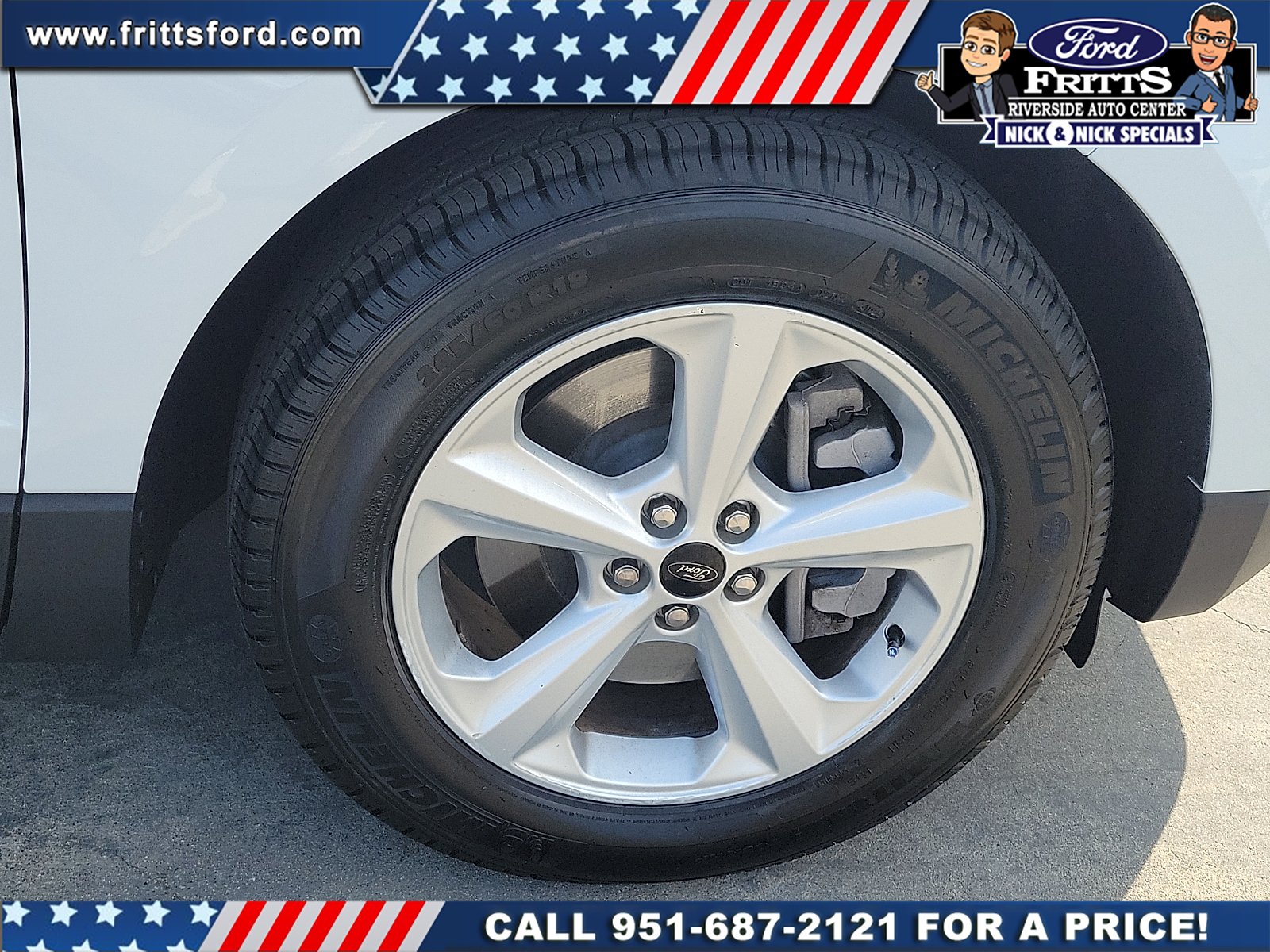 Certified Used 2024 Oxford White Ford SE image 23