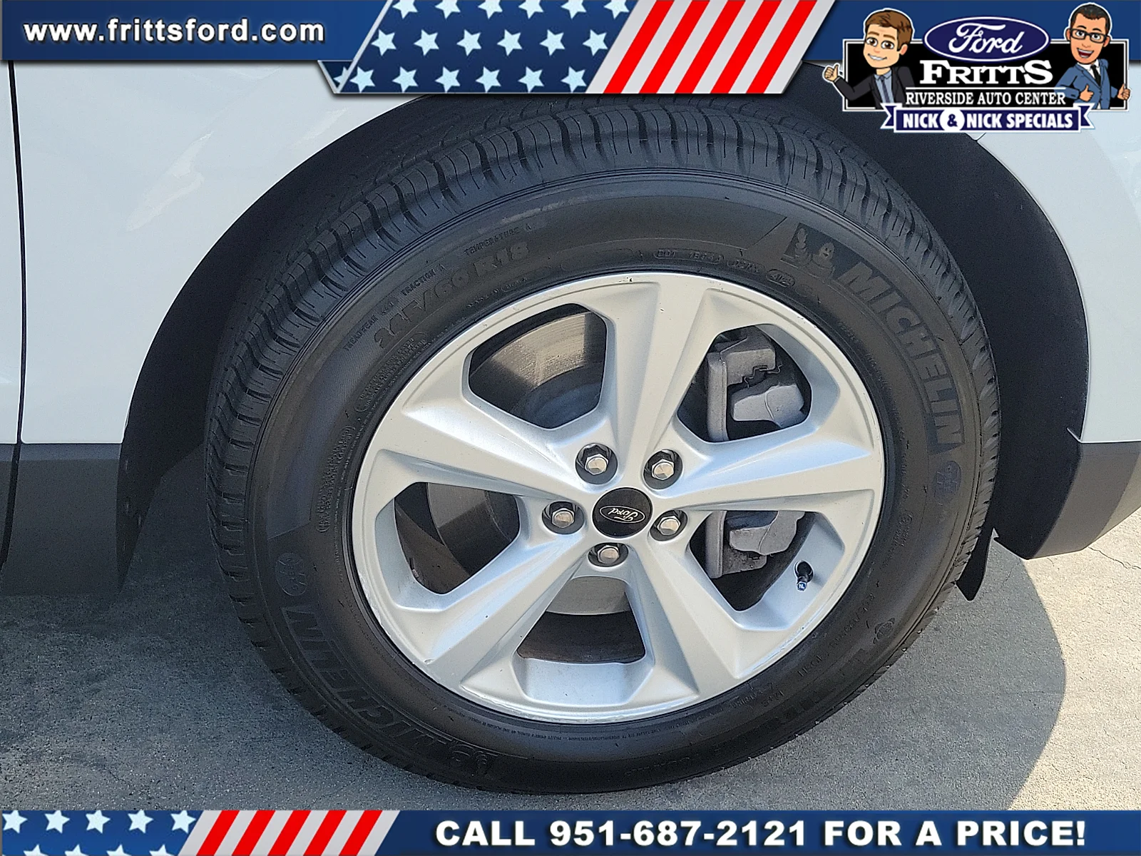 Certified Used 2024 Oxford White Ford SE image 23