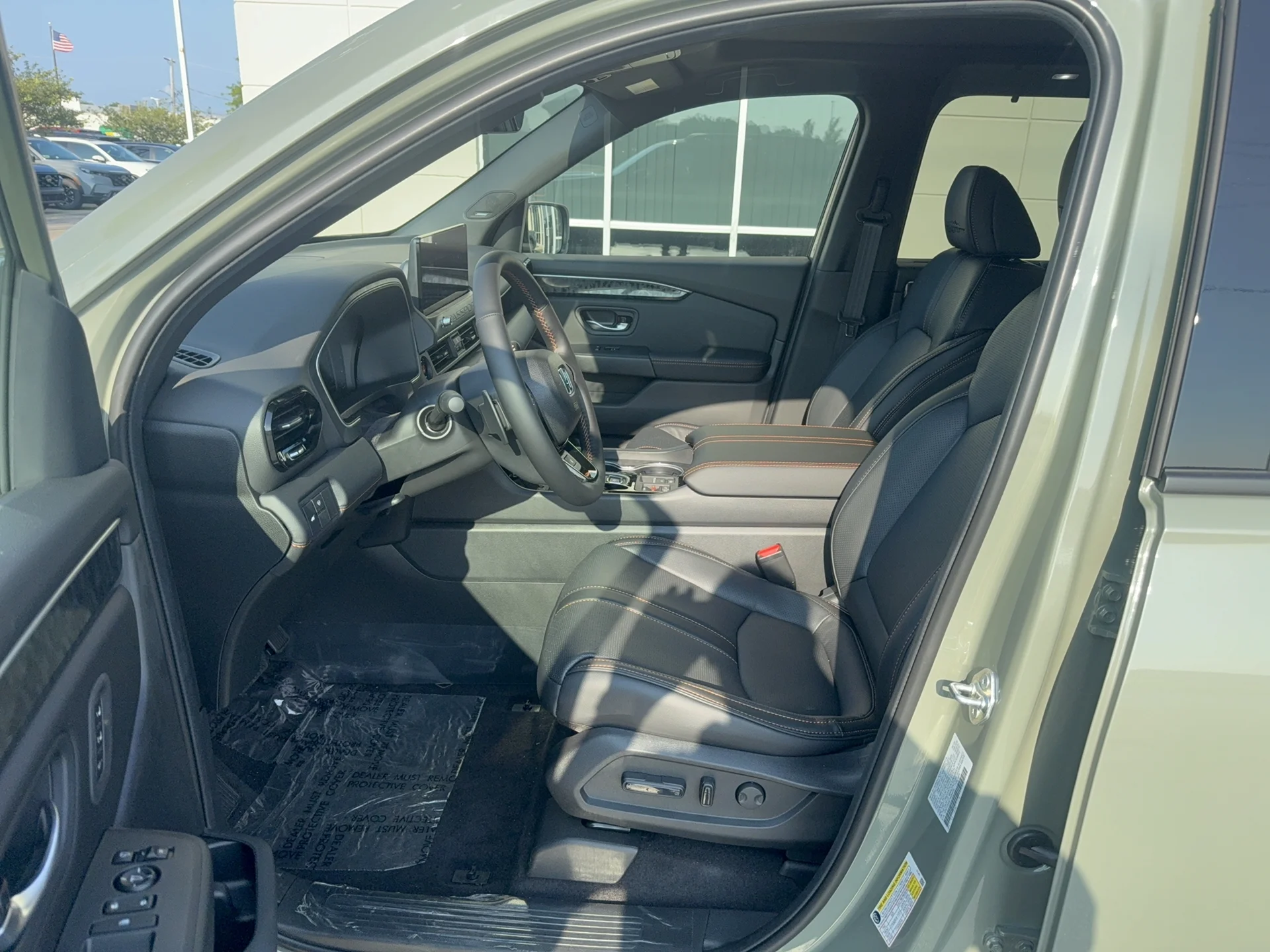 New 2026 Ash Green Metallic Honda TrailSport Elite Blackout image 10