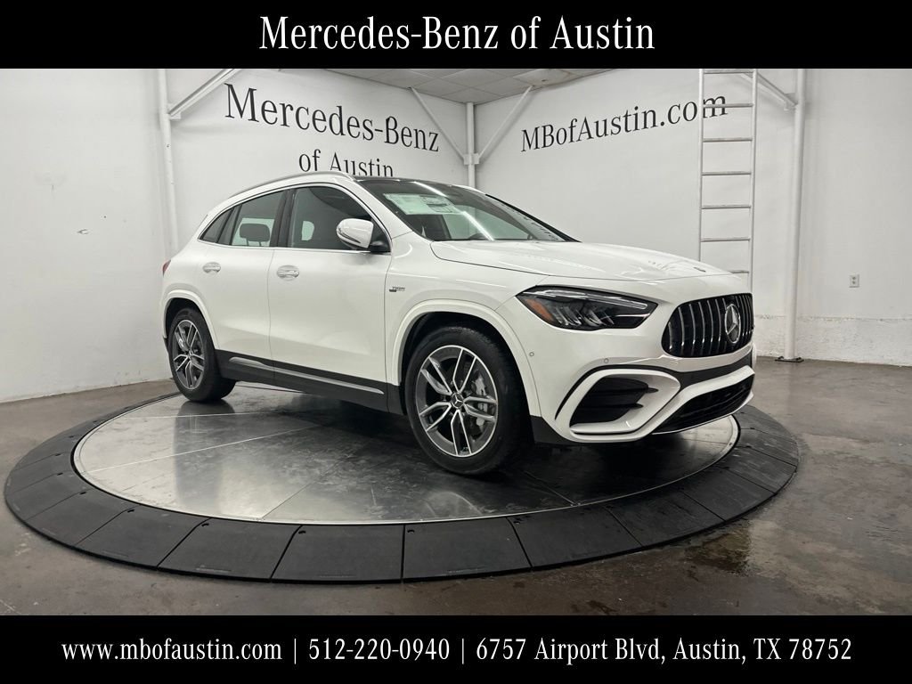 New 2026 Polar White Mercedes-Benz AMG® GLA 35 4MATIC® SUV image 1