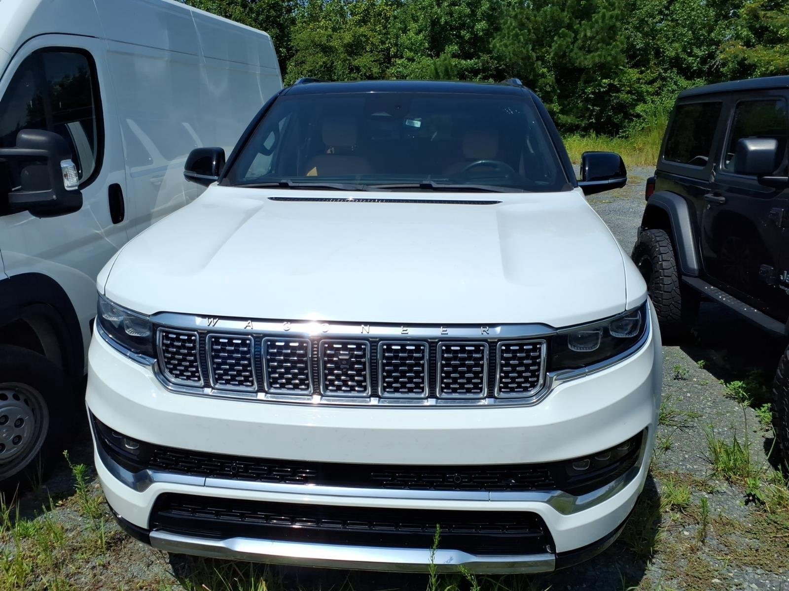 Used 2023 Bright White Clearcoat Jeep Series III image 4