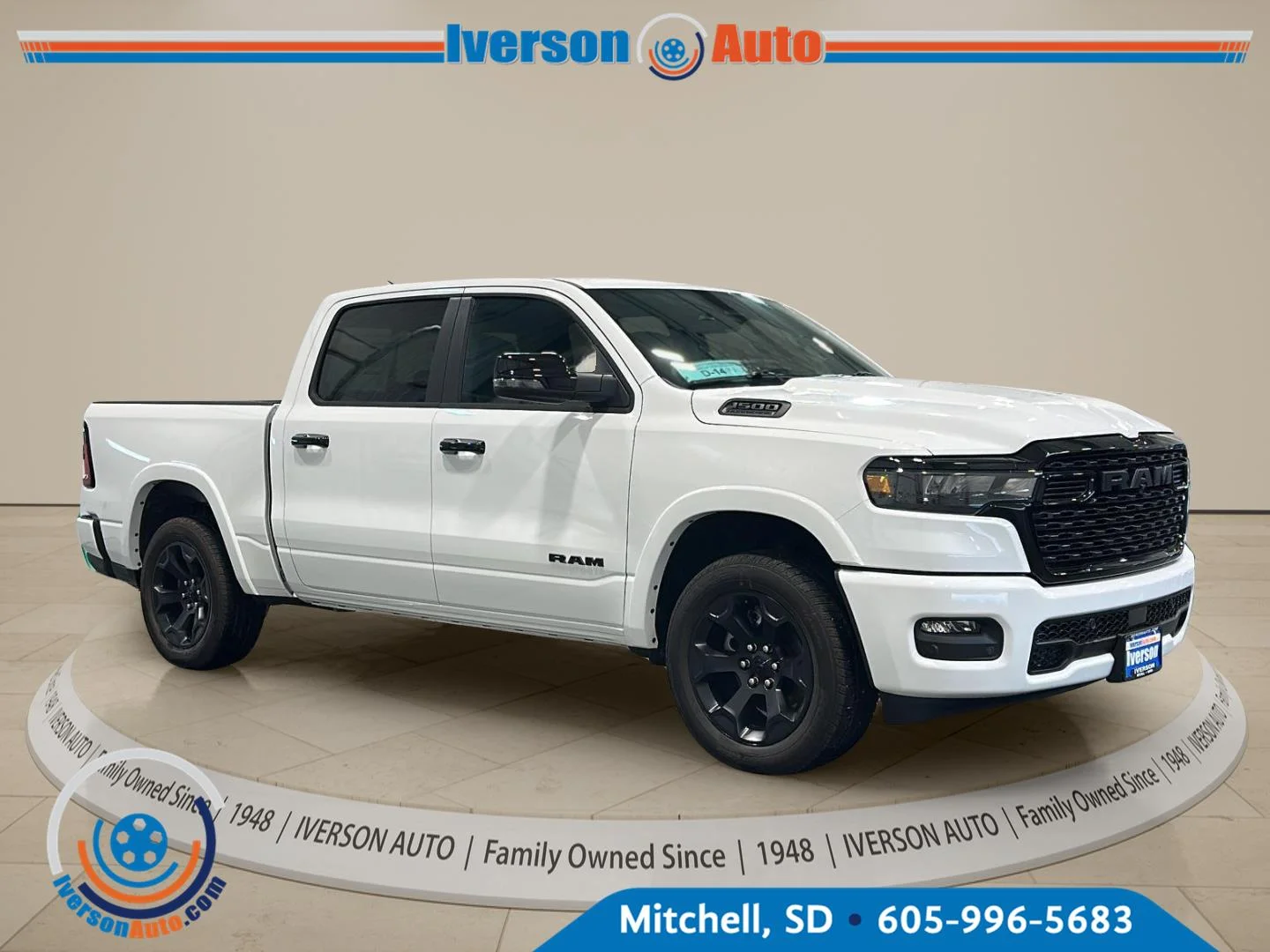 New 2027 BRIGHT WHITE CLEAR COAT RAM BIG HORN 4X4 CREW CAB 5