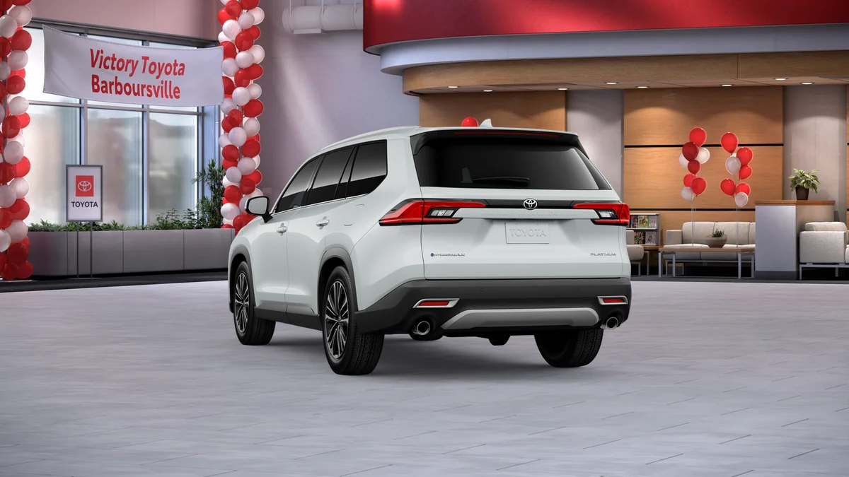 New 2026 Wind Chill Pearl Toyota Hybrid MAX Platinum image 6