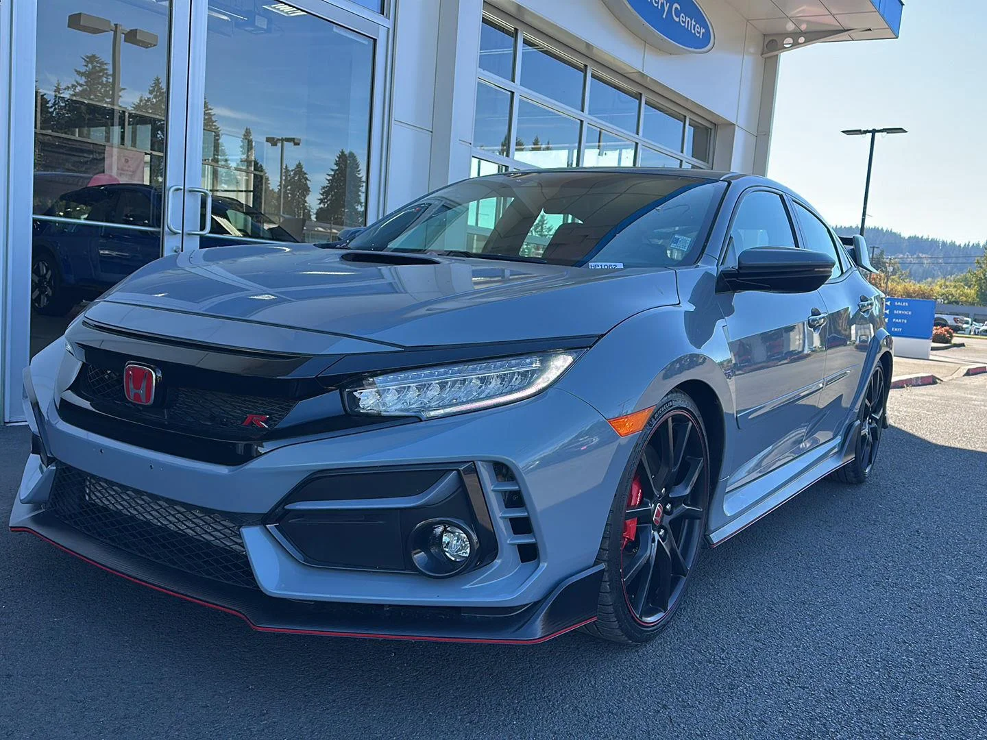 Used 2021 Sonic Gray Pearl Honda Type R Touring image 1