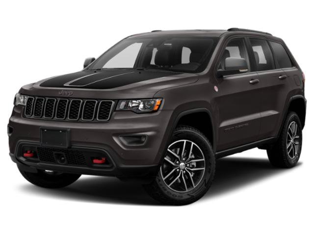 Used 2021 Granite Crystal Metallic Clearcoat Jeep Trailhawk image 1
