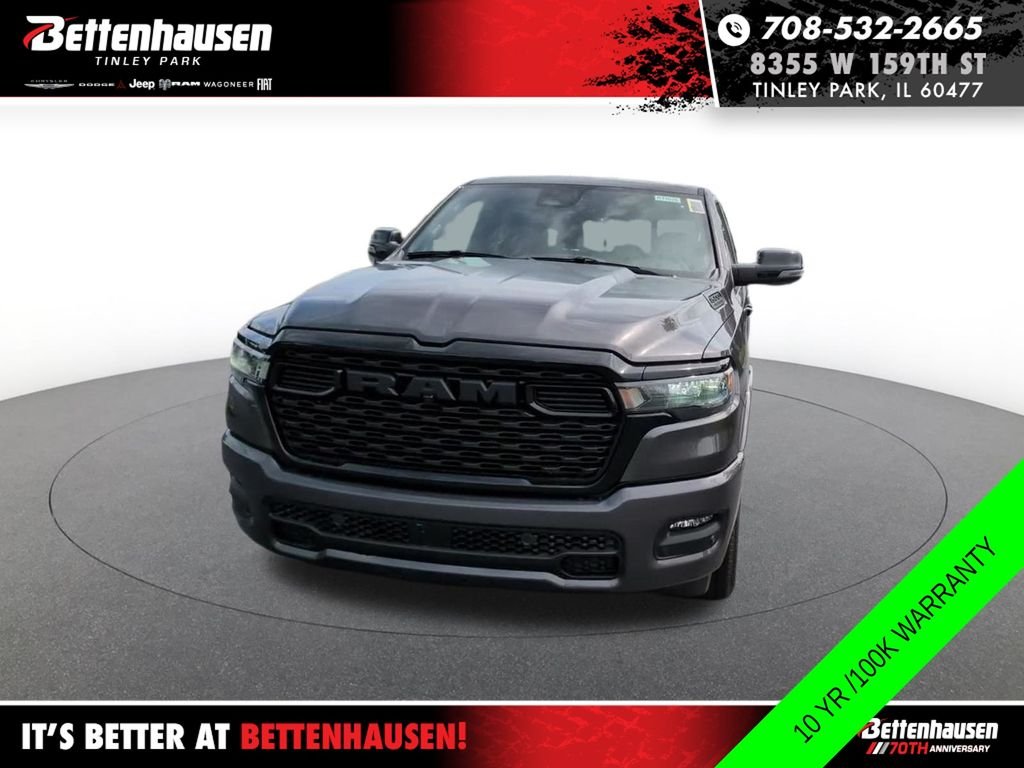 New 2026 Granite Crystal Metallic Clear-Coat Exterior Paint RAM Big Horn image 17