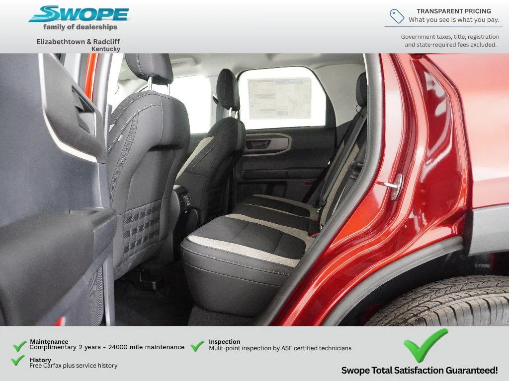 New 2026 Ruby Red Metallic Tinted Clearcoat Ford Big Bend® image 16