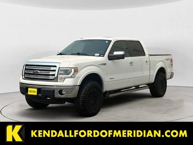 Used 2014 White Platinum Ford Lariat image 1