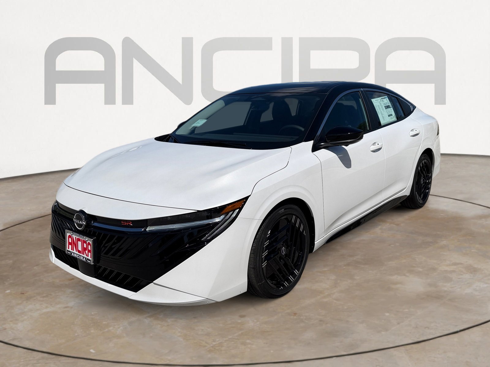 New 2026 Aspen White Tricoat/Super Black Nissan SR image 6
