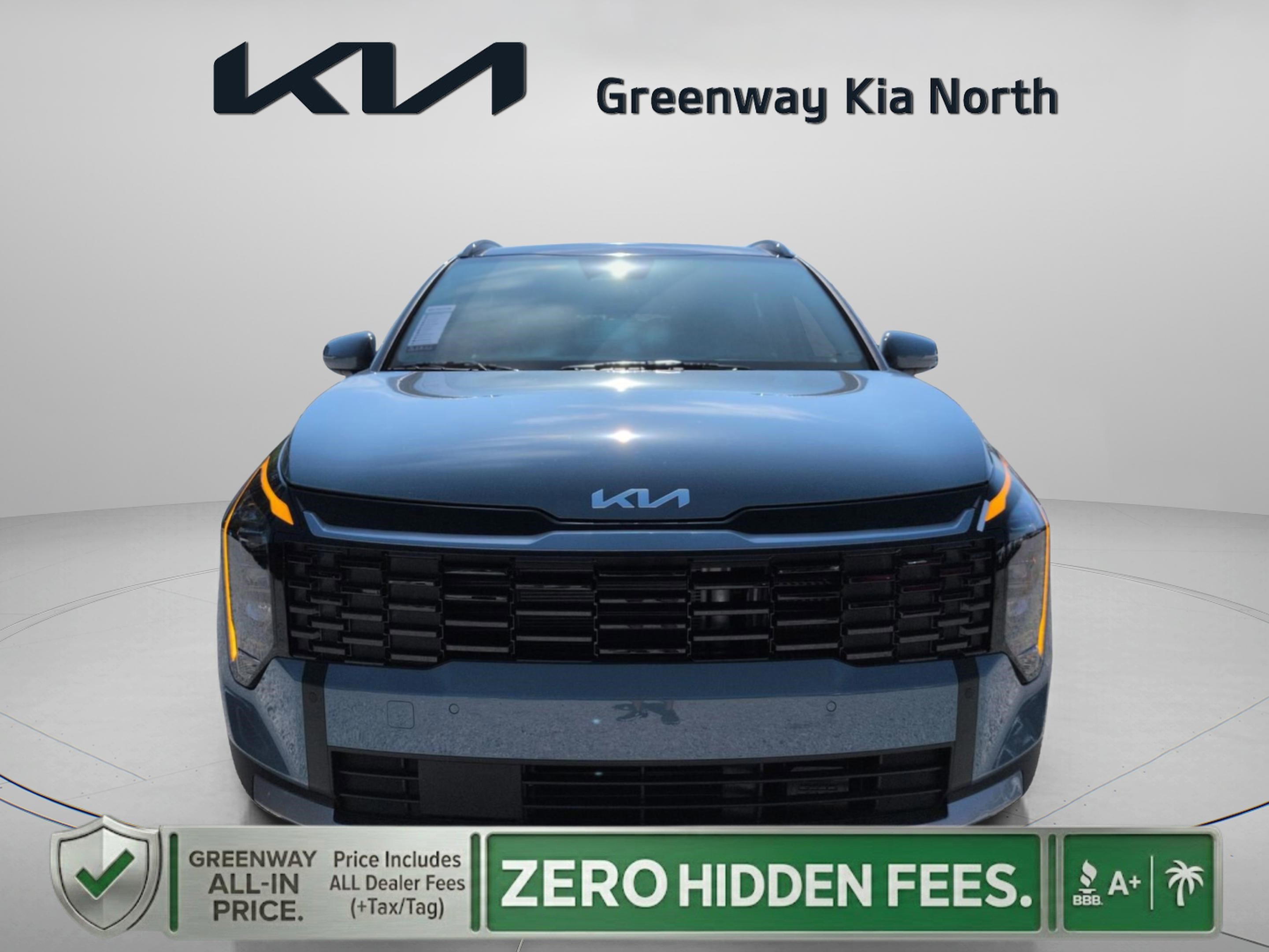 New 2026 Heritage Blue Kia EX image 3