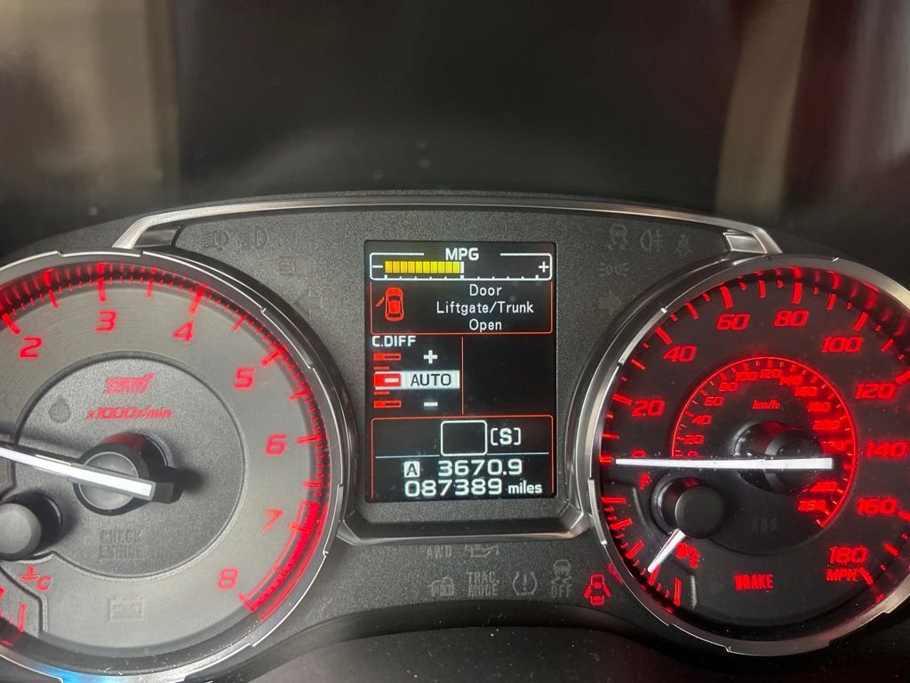 Used 2015 Blue Pearl Subaru WRX STi image 6