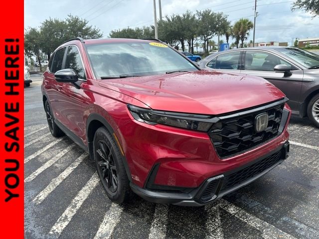 Used 2023 Radiant Red Metallic Honda Sport image 1