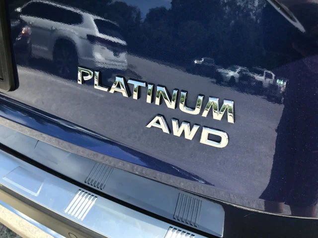Certified Used 2021 Caspian Blue Metallic Nissan Platinum image 9