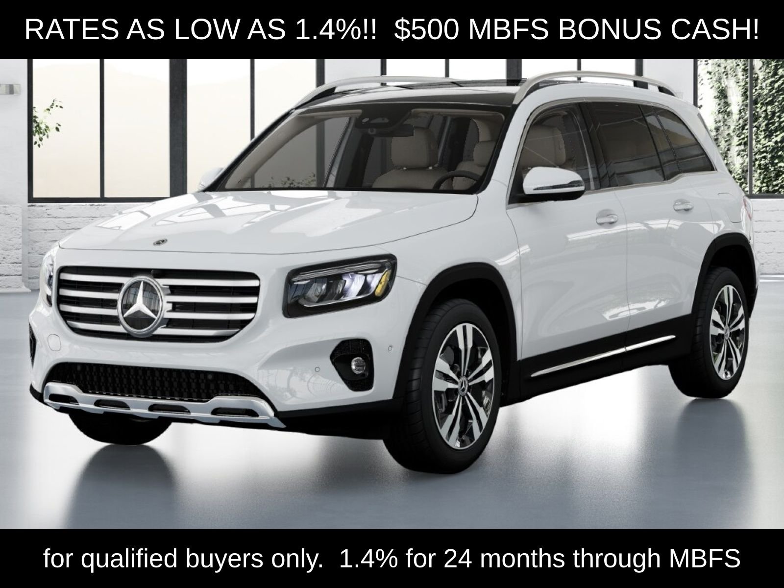 Used 2026 Polar White Mercedes-Benz GLB 250 image 1