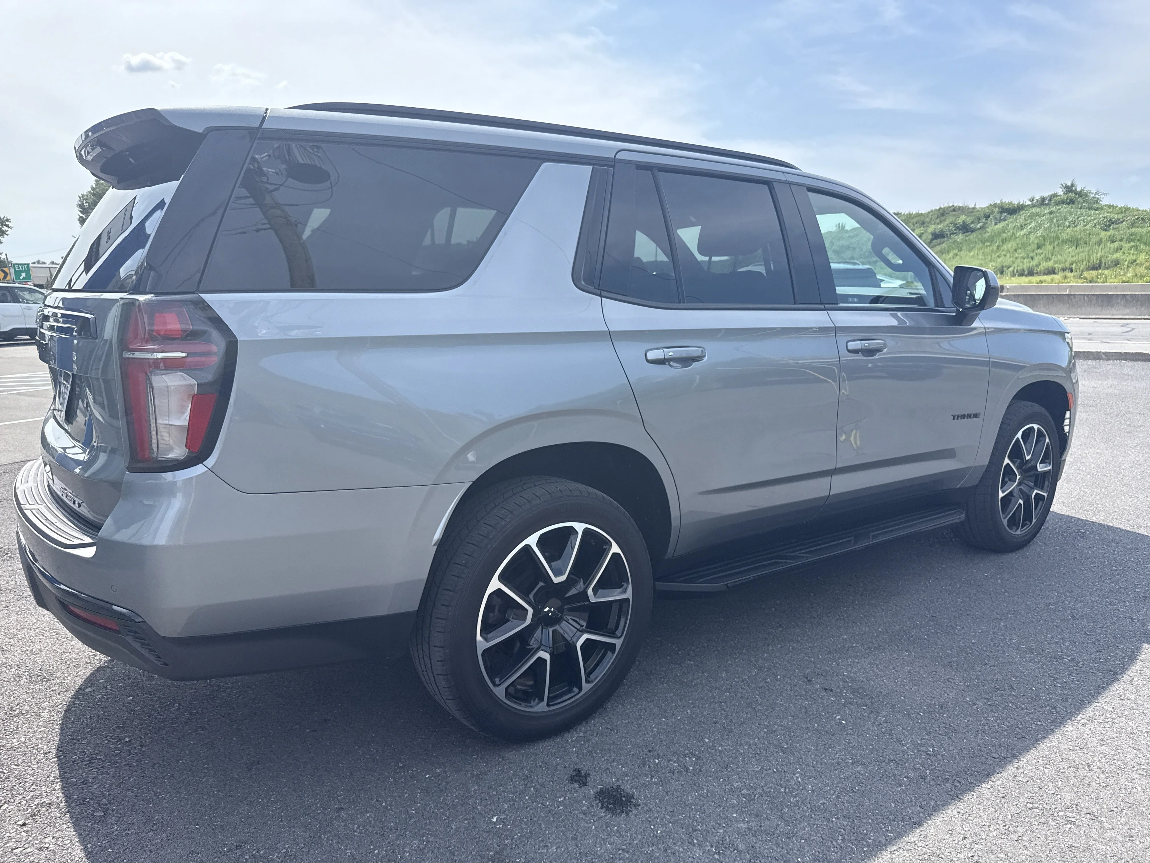 Used 2023 Sterling Gray Metallic Chevrolet RST image 3