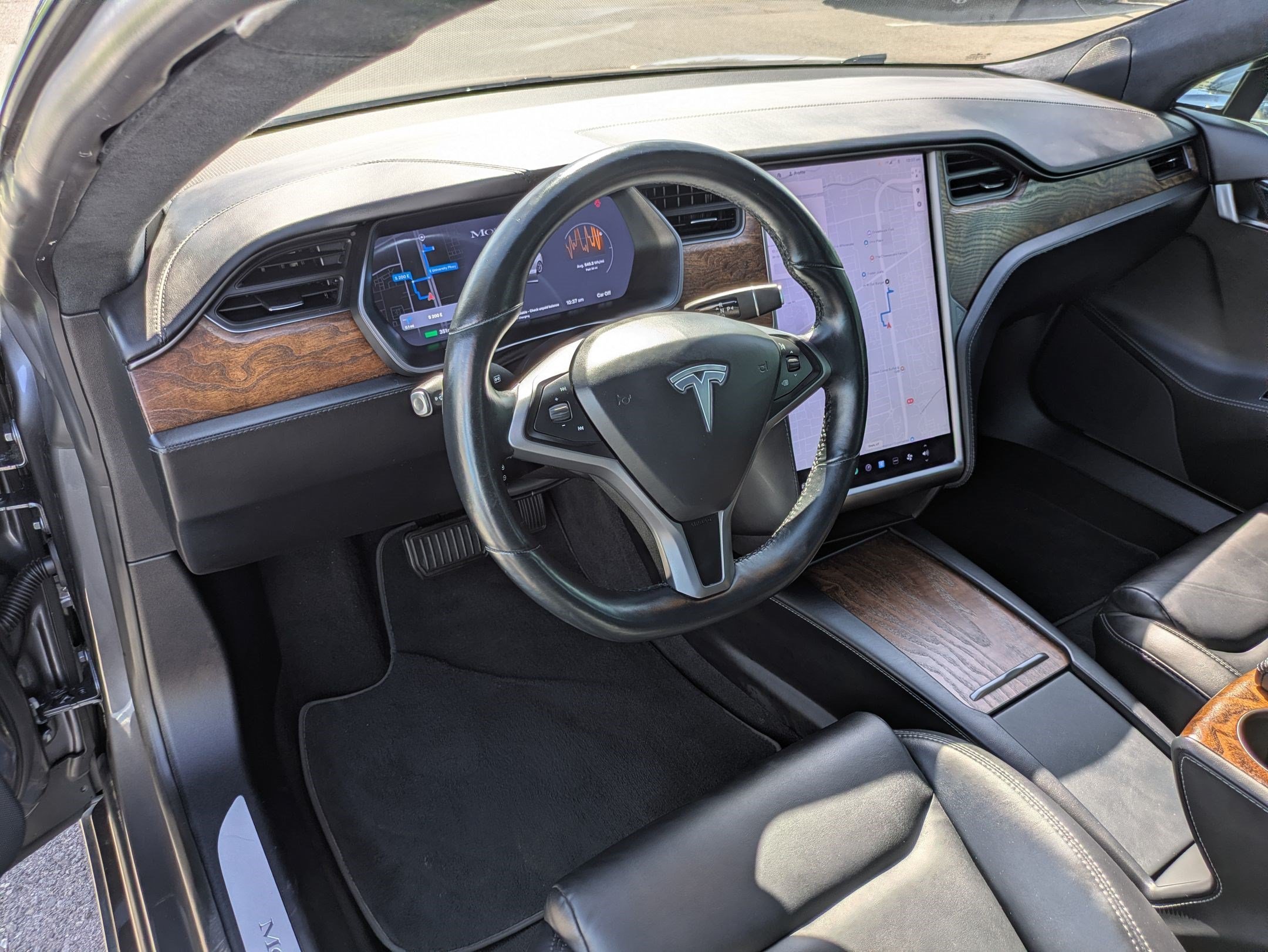 Used 2021 Midnight Silver Metallic Tesla Long Range image 14