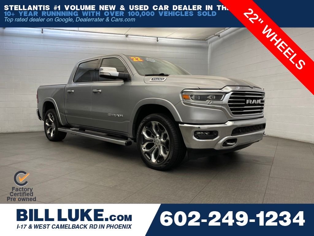 2022 RAM 1500 Longhorn 4x4 Crew Cab 5'7's photo