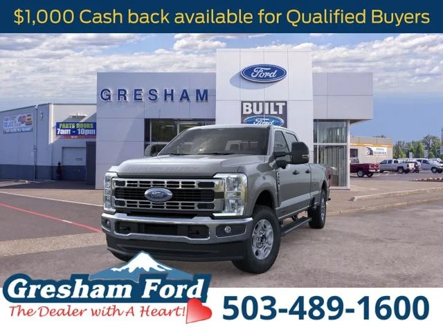 New 2026 Carbonized Gray Metallic Ford XLT image 2