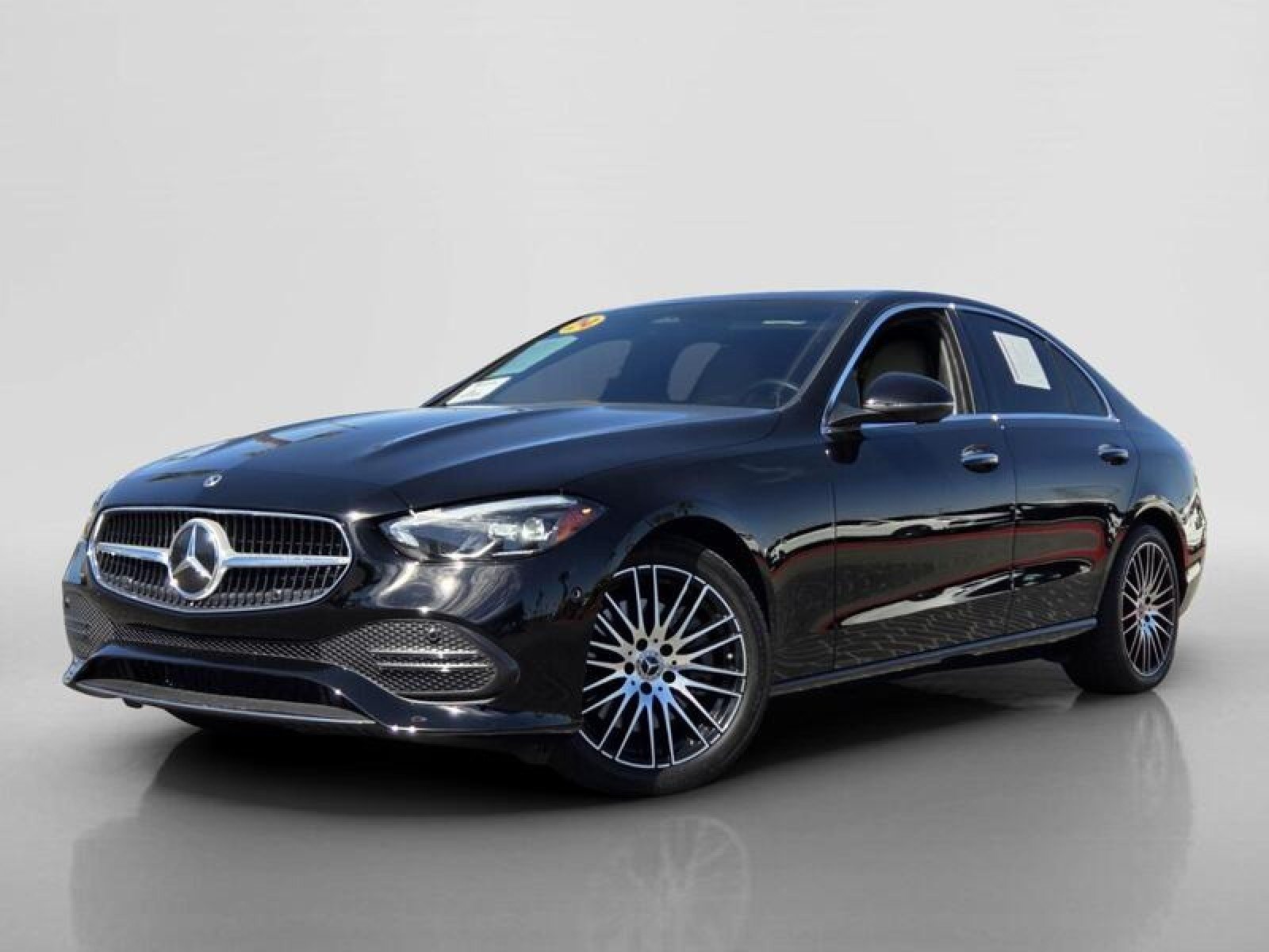 Certified Used 2024 Black Mercedes-Benz C 300 image 1