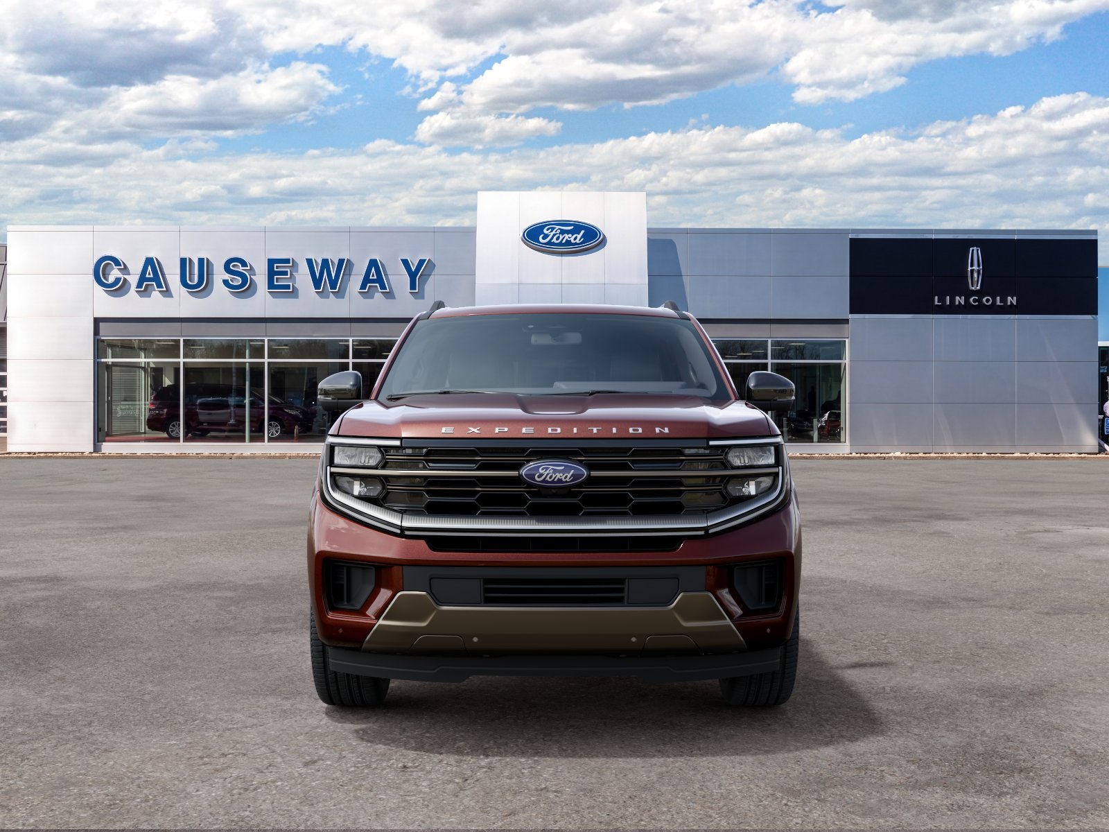 New 2027 Bronze Fire Metallic Tinted Clearcoat Ford MAX King Ranch® image 3