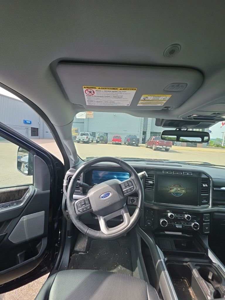 Used 2023 Antimatter Blue Metallic Ford Lariat image 13