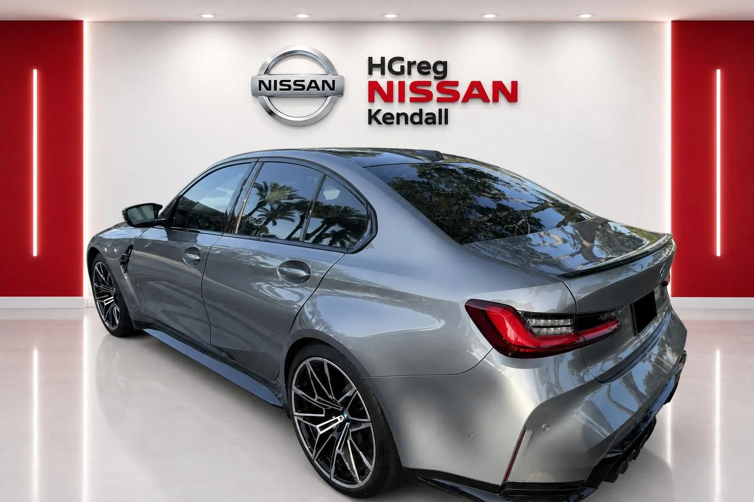 Used 2025 Gray BMW Competition image 2
