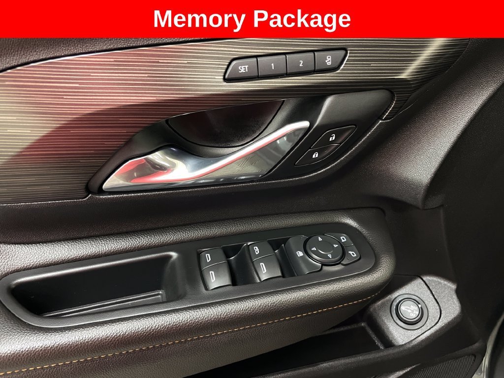 Used 2021 GRAPHITE GRAY METALLIC GMC SLT image 9
