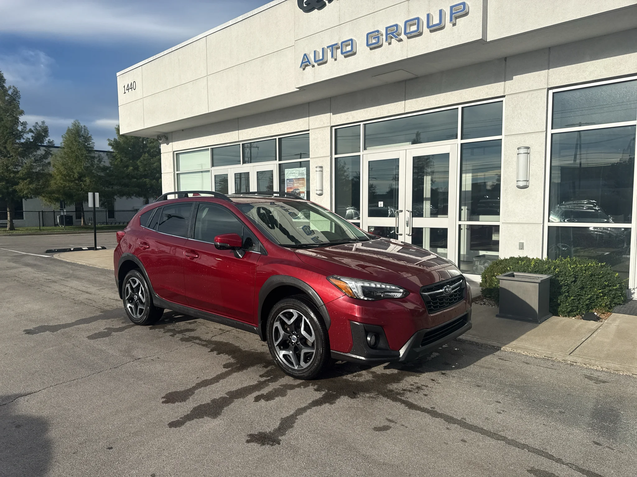 Used 2018 White Subaru Limited image 1