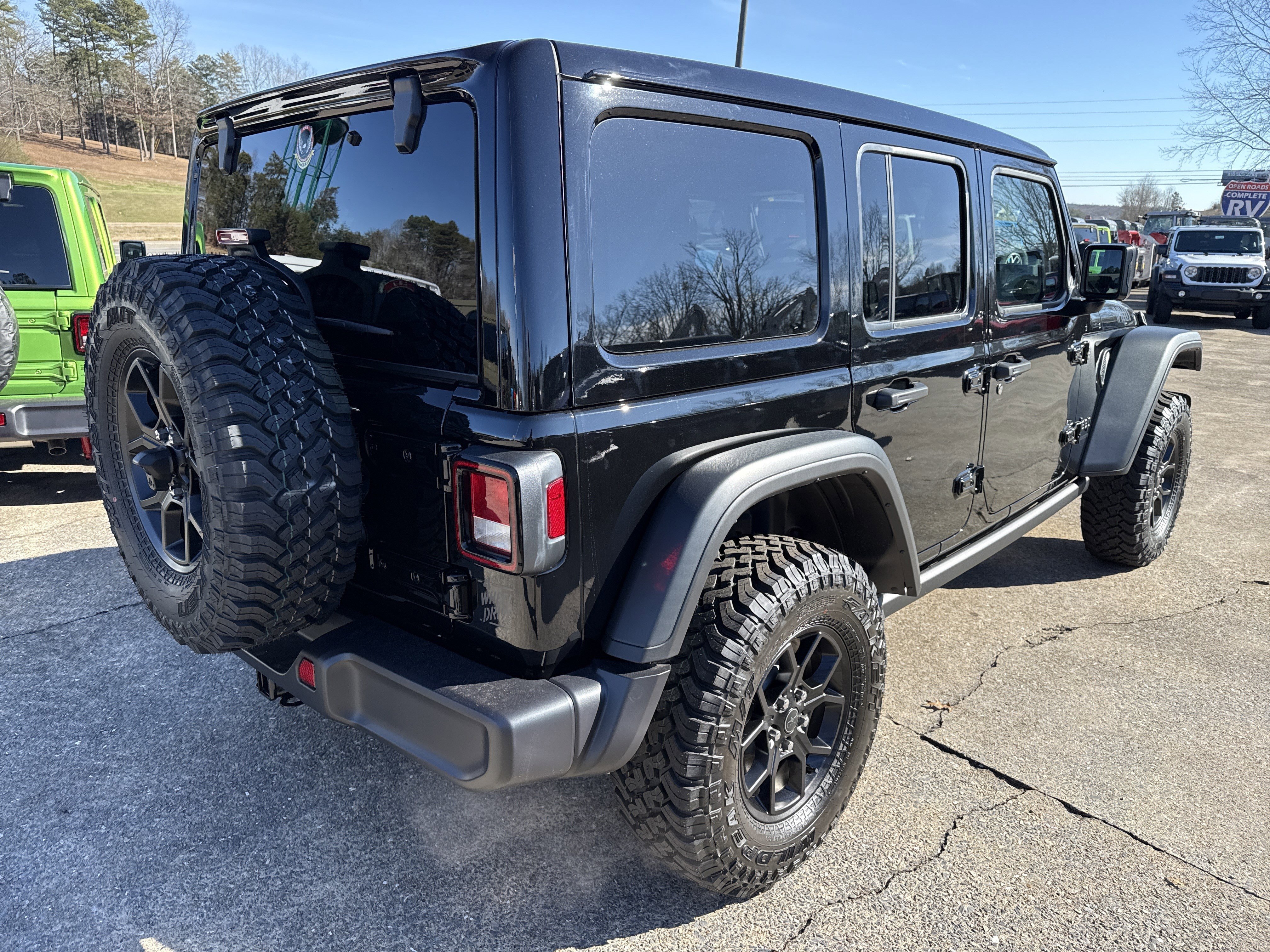 New 2026 Black Clearcoat Jeep Willys image 7