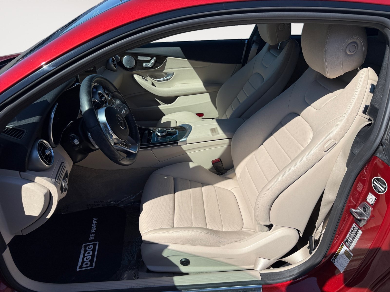 Used 2021 designo Cardinal Red Metallic Mercedes-Benz C 300 image 10