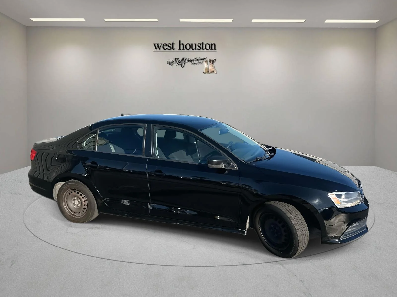 Used 2015 Black Volkswagen 4dr Auto 2.0L S image 3