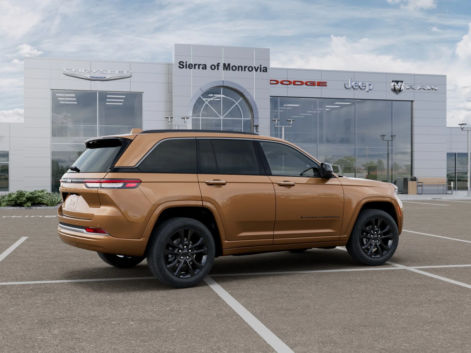 New 2026 Copper Shino Metallic Clear-Coat Exterior Paint Jeep Limited Reserve image 30