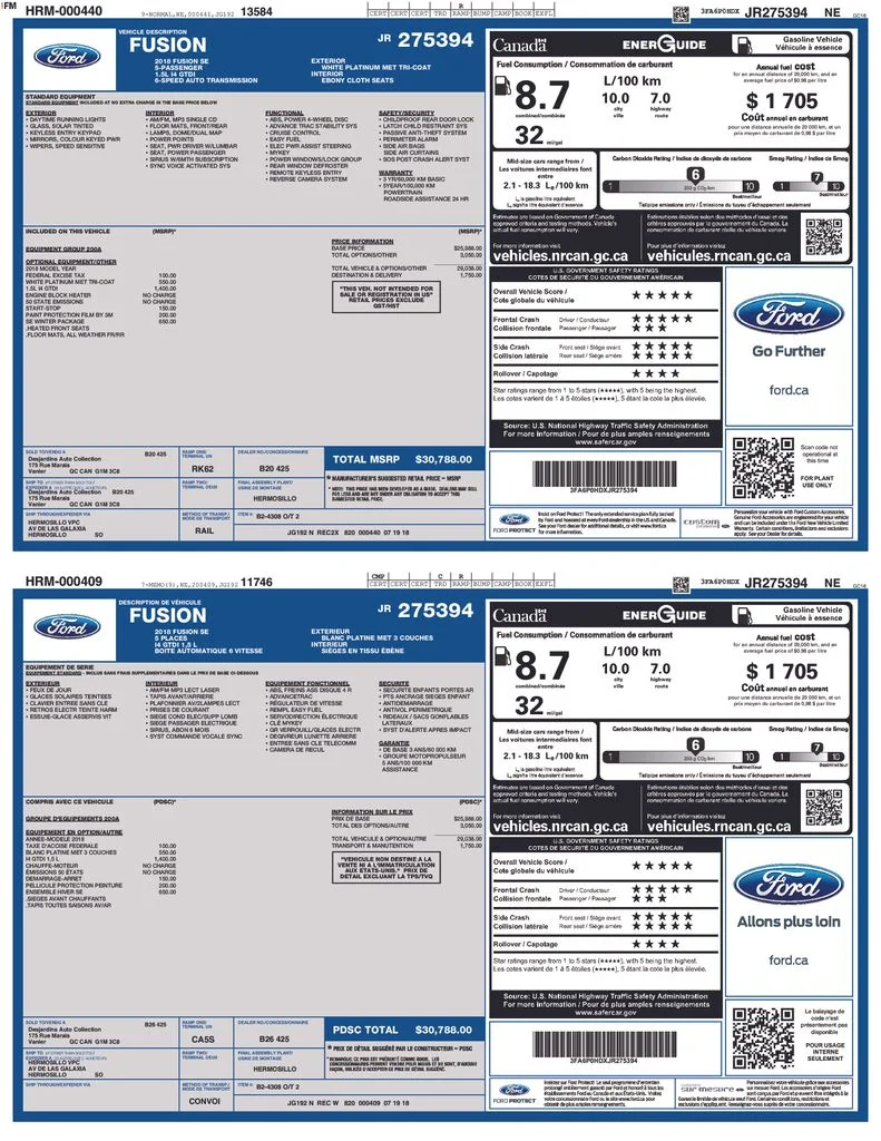 Used 2018 Ford Fusion SE with VIN 3FA6P0HDXJR275394 for sale in Elk River, Minnesota
