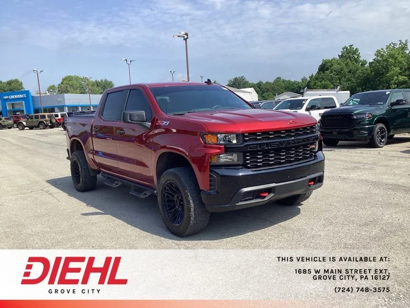 Used 2021 Red Chevrolet Custom Trail Boss image 1