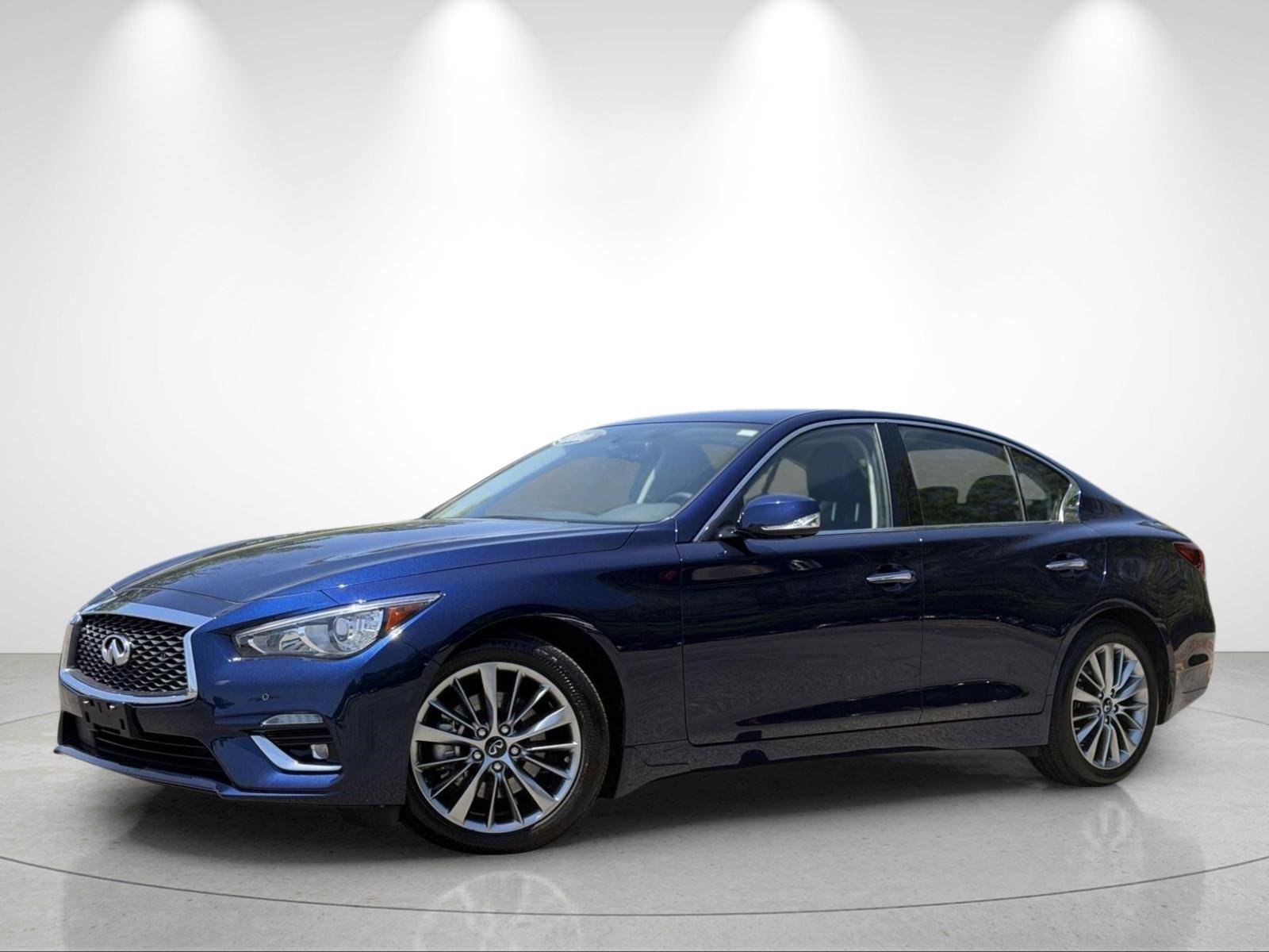 Used 2023 Grand Blue INFINITI LUXE image 1