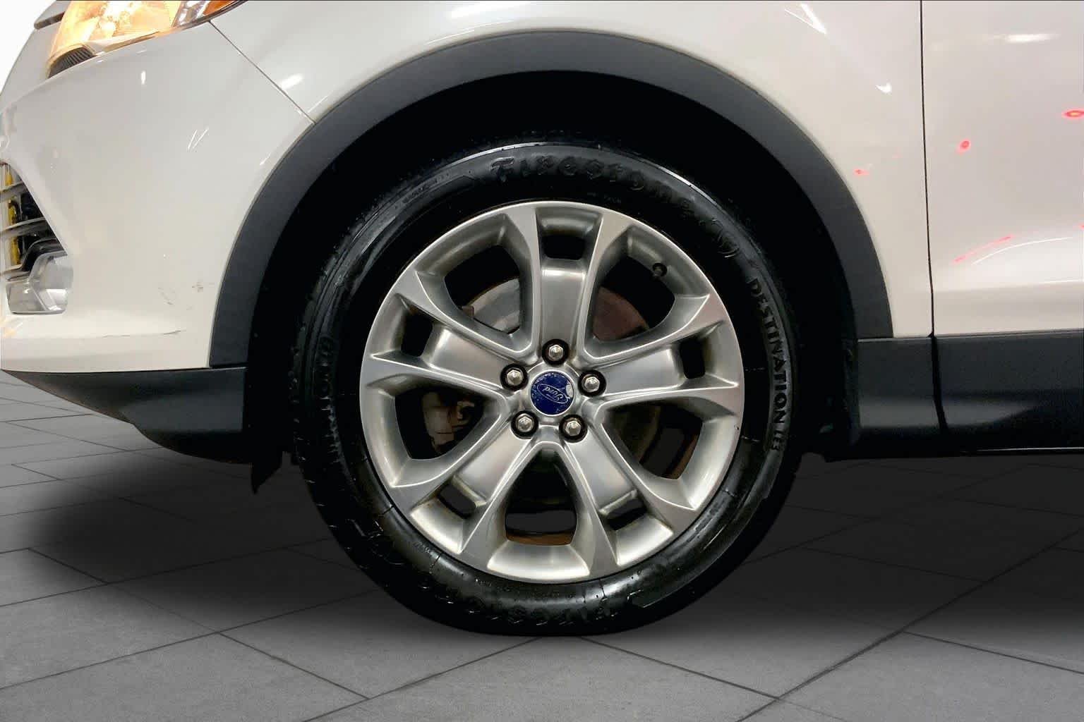 Used 2014 White Platinum Metallic Tri-Coat Ford Titanium image 11