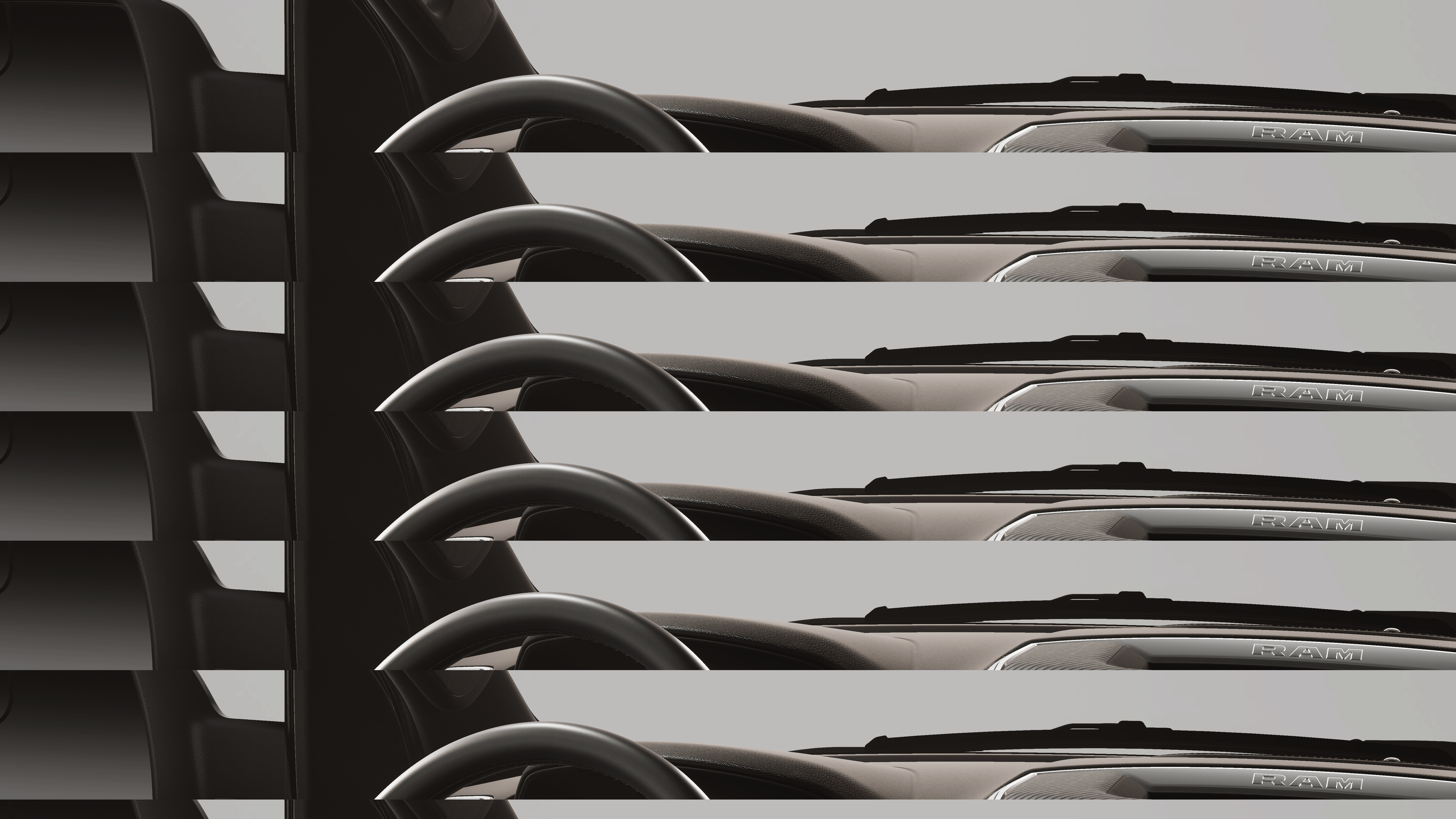 New 2026 Bright White Clear-Coat Exterior Paint RAM BIG HORN image 35