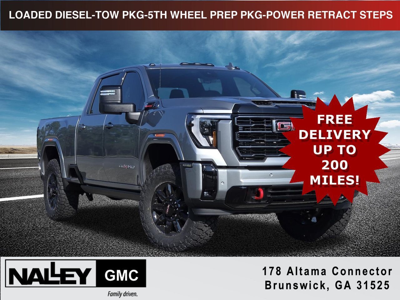 New 2026 Sterling Metallic GMC AT4 image 1