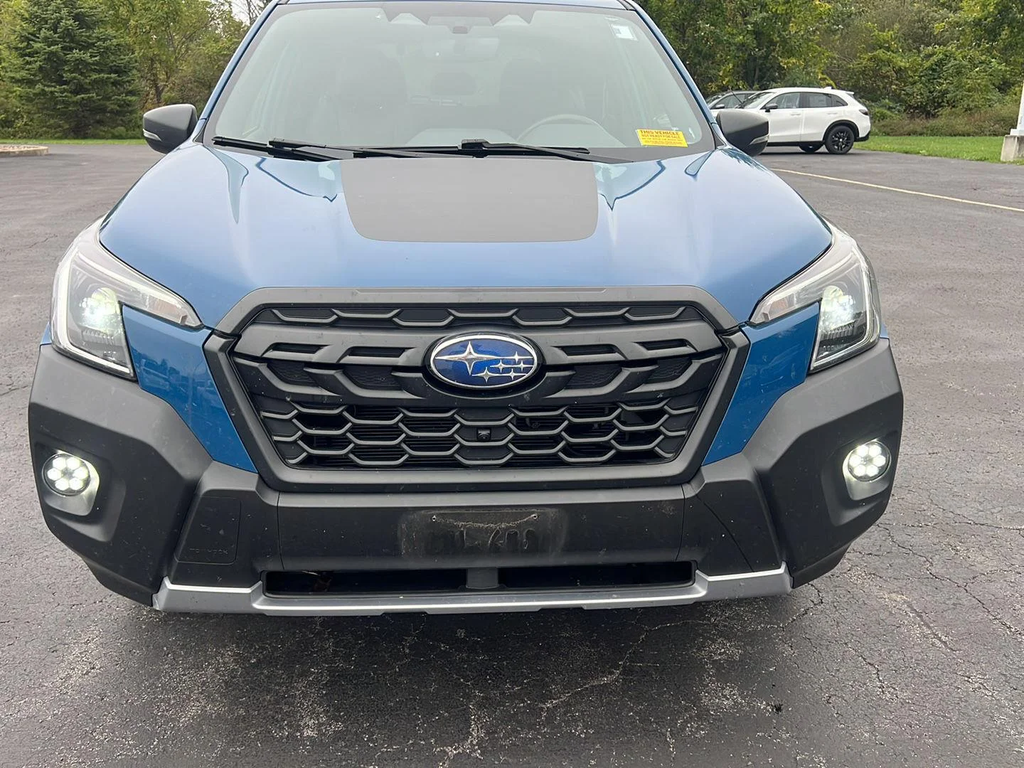 Used 2023 Geyser Blue Subaru Wilderness image 2