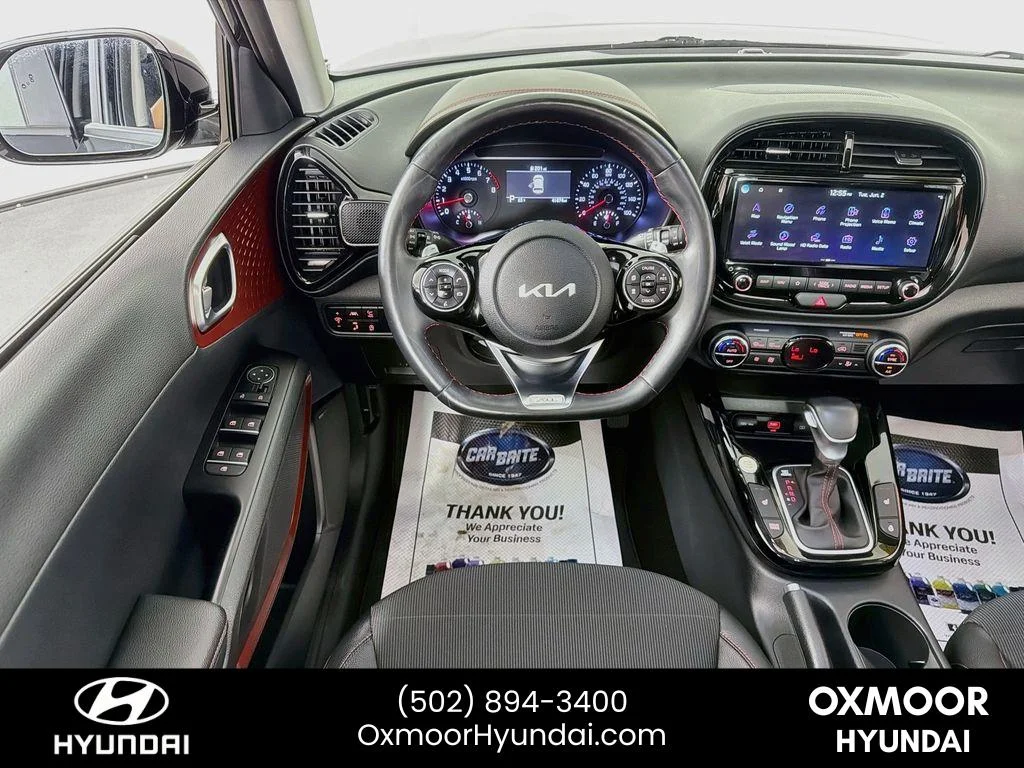 Used 2022 Cherry Black Kia Turbo image 24