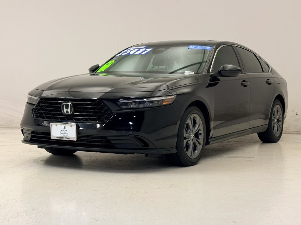 Certified Used 2024 Crystal Black Pearl Honda EX image 2