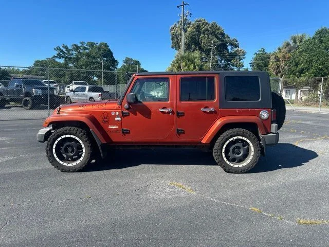 Used 2009 Jeep Wrangler Unlimited Sahara with VIN 1J8GA59119L727186 for sale in Florence, SC