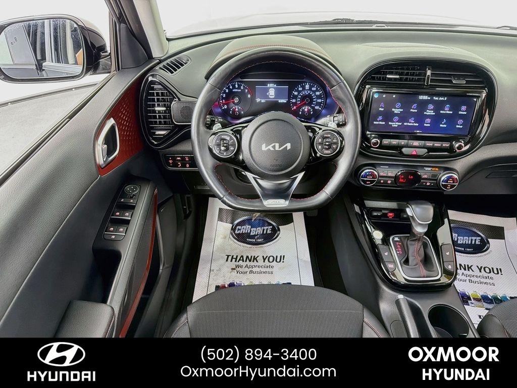 Used 2022 Cherry Black Kia Turbo image 24