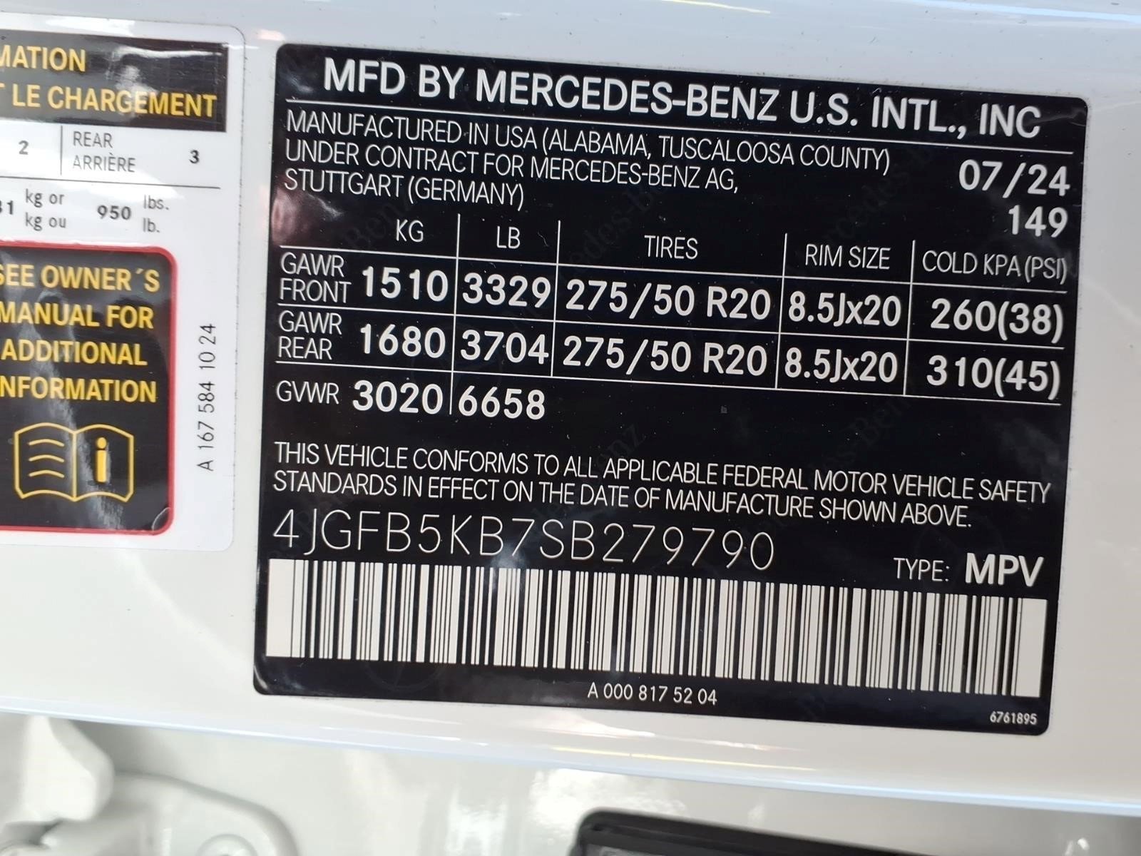 Certified Used 2025 Polar White Mercedes-Benz GLE 450 4MATIC® SUV image 32