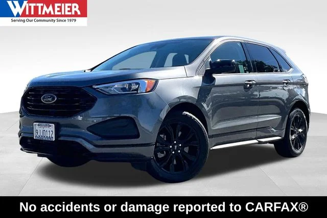 Used 2023 Gray Metallic Ford SE image 1