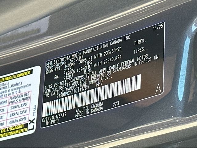 Certified Used 2026 CLOUDBURST GRAY Lexus 350h Premium image 37