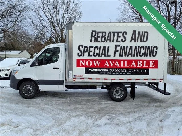 Used 2023 White Mercedes-Benz Cab Chassis 144 WB image 4